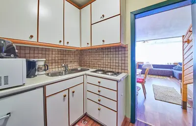Küche/Küchenzeile in der Unterkunft Appartements Alpin