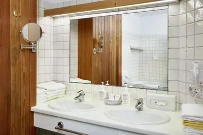 Ein Badezimmer in der Unterkunft Sporthotel Kogler