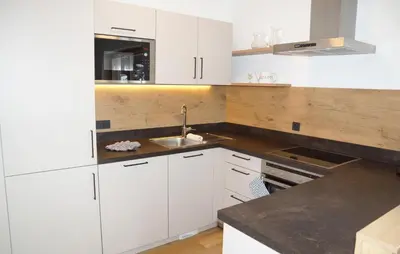 Küche/Küchenzeile in der Unterkunft Appartement Viktoria