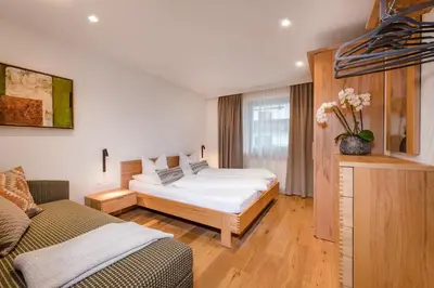 Ein Bett oder Betten in einem Zimmer der Unterkunft Meerberg