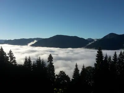 Naturlandschaft in der Nähe der Pension