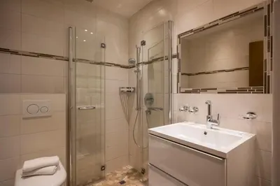 Ein Badezimmer in der Unterkunft Ferienhaus Resi & Obermoser