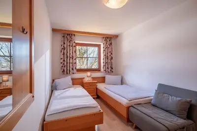 Ein Bett oder Betten in einem Zimmer der Unterkunft Activ Wellness - Appartement Schermerhof