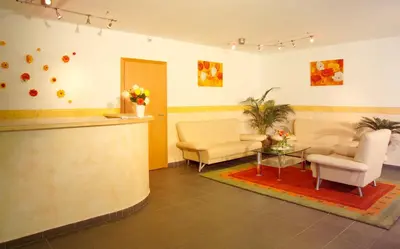 Ein Sitzbereich in der Unterkunft Activ Wellness - Appartement Schermerhof