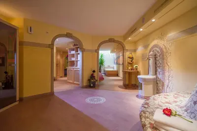 Ein Badezimmer in der Unterkunft Loipenstubn