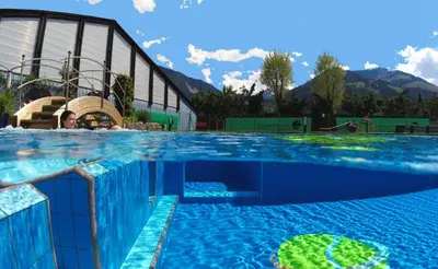 Der Swimmingpool an oder in der Nähe von Vital & Sporthotel Brixen