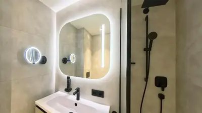 Ein Badezimmer in der Unterkunft Vital & Sporthotel Brixen
