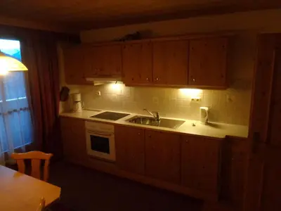 Küche/Küchenzeile in der Unterkunft Ferienwohnung Roswitha