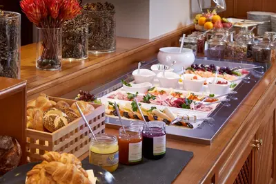 Essen im Hotel oder in der Nähe