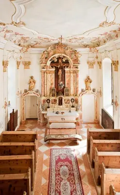 Ein Sitzbereich in der Unterkunft Schloss Matzen