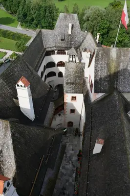 Das Gebäude in dem sich das Hotel befindet
