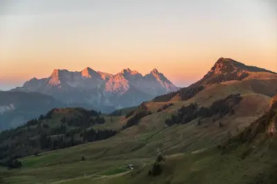 Naturlandschaft in der Nähe der Pension