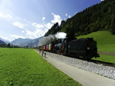 Naturlandschaft in der Nähe des Ferienhauses