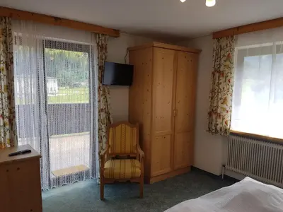 Ein Bett oder Betten in einem Zimmer der Unterkunft Haus Kropf