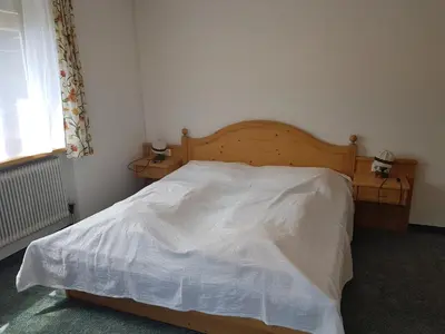 Ein Bett oder Betten in einem Zimmer der Unterkunft Haus Kropf