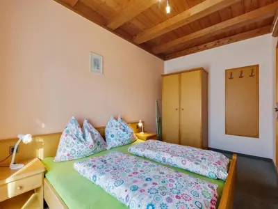 Ein Bett oder Betten in einem Zimmer der Unterkunft Spacious Apartment near Ski Area in Mittersill