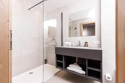 Ein Badezimmer in der Unterkunft Hotel Landgasthof Gappen