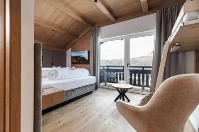 Ein Bett oder Betten in einem Zimmer der Unterkunft Hotel Landgasthof Gappen