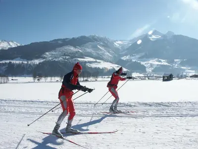 Skifahren im Hotel oder in der Nähe