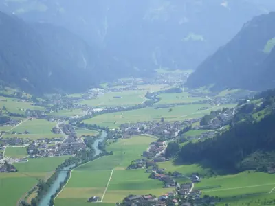 Naturlandschaft in der Nähe der Ferienwohnung