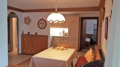 Ein Bett oder Betten in einem Zimmer der Unterkunft Ferienwohnungen Regina Unger
