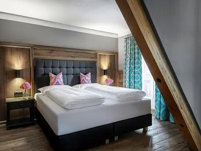 Ein Bett oder Betten in einem Zimmer der Unterkunft Landgasthof Hotel Linde
