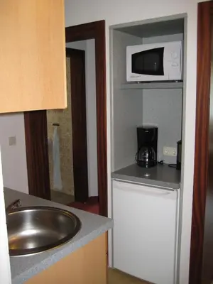 Küche/Küchenzeile in der Unterkunft Appartements Bachler