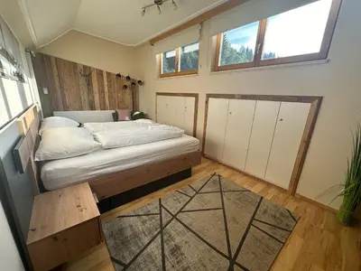 Ein Bett oder Betten in einem Zimmer der Unterkunft Appartement Riverview