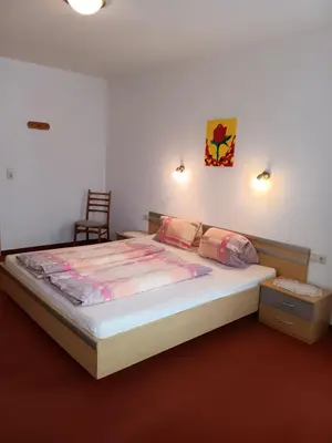 Ein Bett oder Betten in einem Zimmer der Unterkunft Ranerhof
