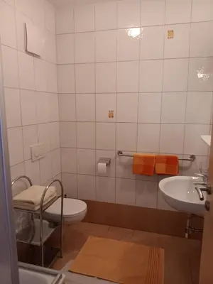 Ein Badezimmer in der Unterkunft Ranerhof