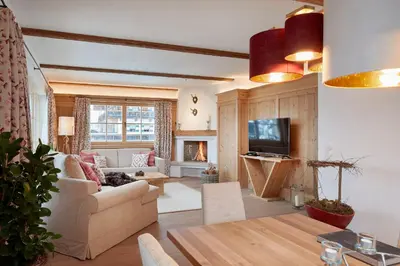 TV/Unterhaltungsangebot in der Unterkunft Tennerhof Luxury Chalets