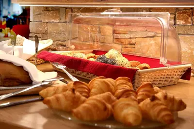 Essen im Hotel oder in der Nähe