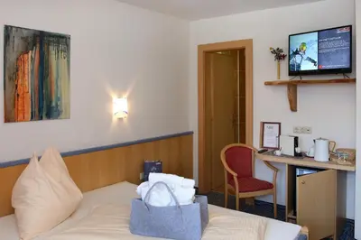 TV/Unterhaltungsangebot in der Unterkunft Hotel Eder Michaela