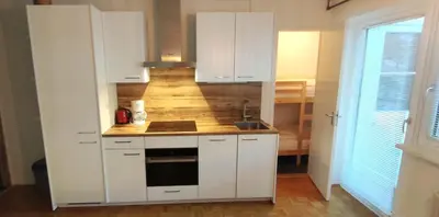 Küche/Küchenzeile in der Unterkunft Two Bedroom Apartement Monika by Hermann Weiss