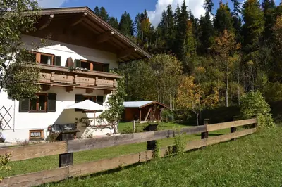 Naturlandschaft in der Nähe des Ferienhauses