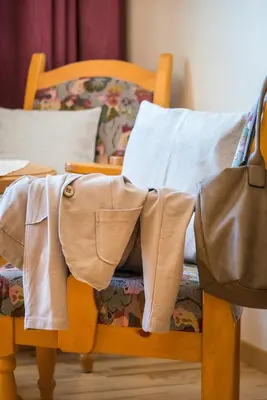 Ein Bett oder Betten in einem Zimmer der Unterkunft Appartementhaus Alpenrose
