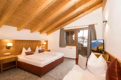 Ein Bett oder Betten in einem Zimmer der Unterkunft Gasthaus Jakober