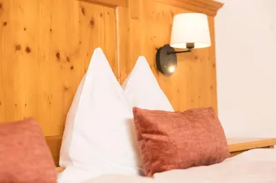 Ein Bett oder Betten in einem Zimmer der Unterkunft Gasthaus Jakober