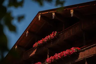 Das Gebäude in dem sich das Hotel befindet