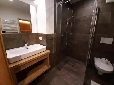 Ein Badezimmer in der Unterkunft Alpin Residenz Panoramabahn Kitzbühel