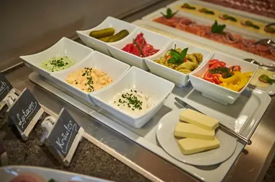 Essen im Hotel oder in der Nähe