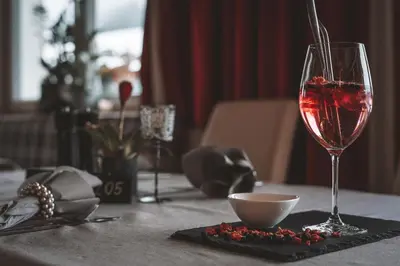 Getränke in der Unterkunft Hotel Schachner