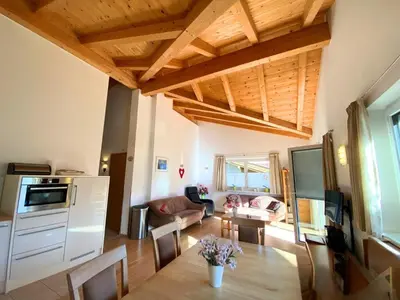 Küche/Küchenzeile in der Unterkunft Haus Heijnen, Berggluck Apartment