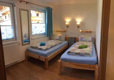 Ein Bett oder Betten in einem Zimmer der Unterkunft Haus Astner