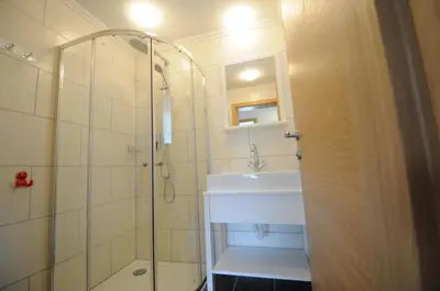 Ein Badezimmer in der Unterkunft Haus Astner