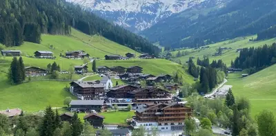 Naturlandschaft in der Nähe der Ferienwohnung