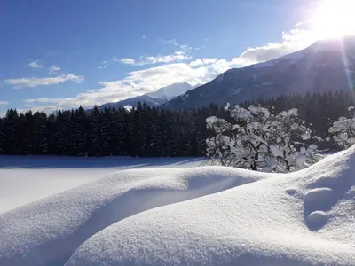 Biohof Vorderreith im Winter