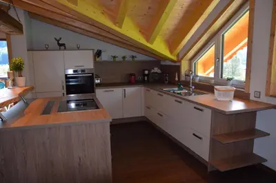 Küche/Küchenzeile in der Unterkunft Chalet Christine