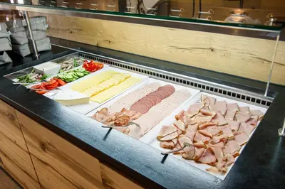 Essen im Hotel oder in der Nähe