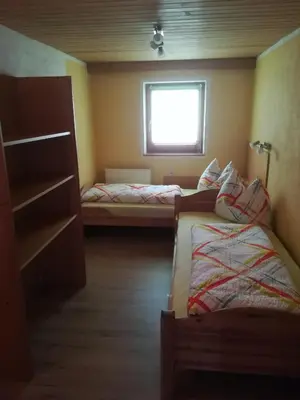 Ein Bett oder Betten in einem Zimmer der Unterkunft Bauernhaus Fankhauser